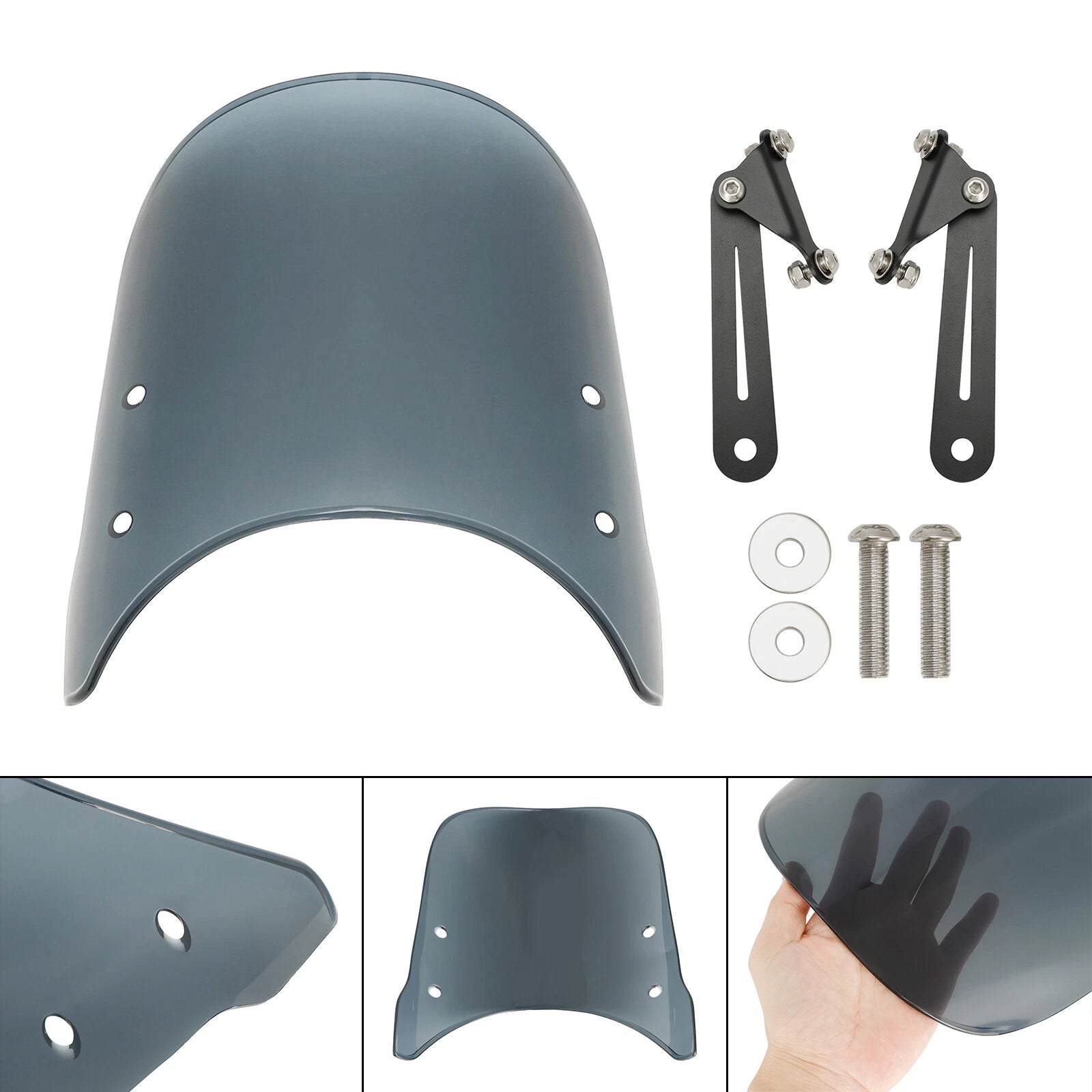 Windshield for Moto Guzzi V7 Classic (2016–2023) V9 Bobber (2018–2023)