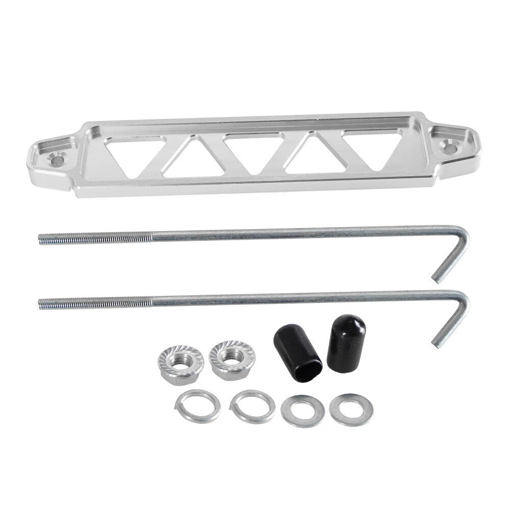 Universal Battery Hold Down Clamp Aluminum Battery Tie Down Bracket J Hook Bolts