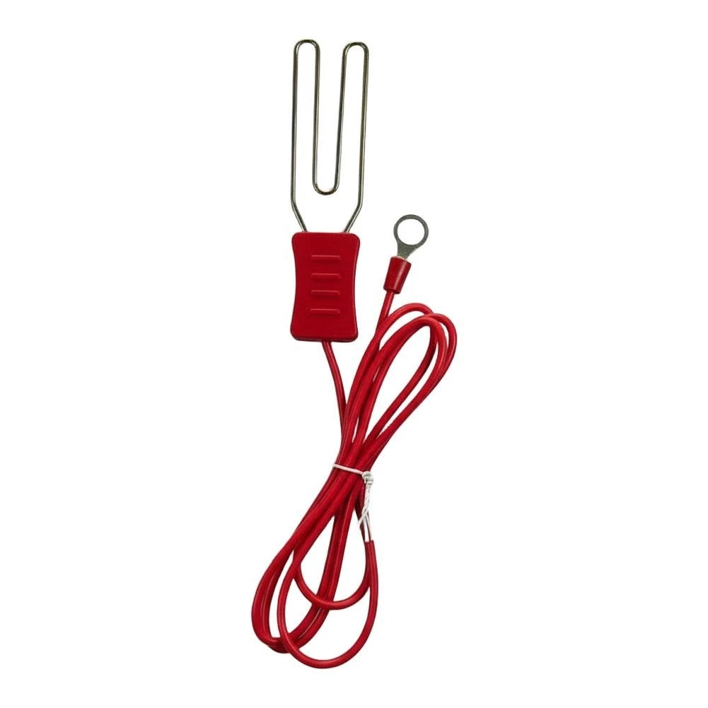 Electric Fence Connector with Alligator Clip for Secure Grounding
