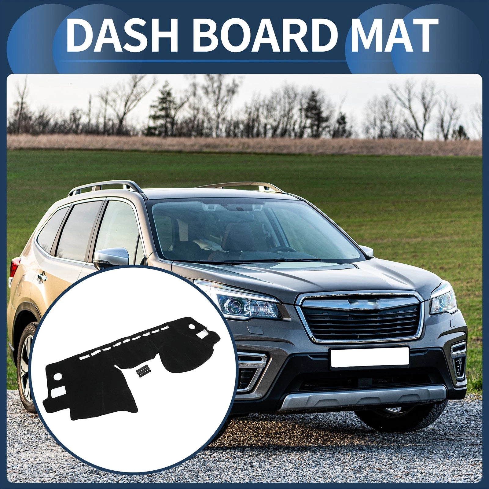 Dash Cover Mat Replacement for Subaru Forester XVGT Impreza GT (2018–2023)