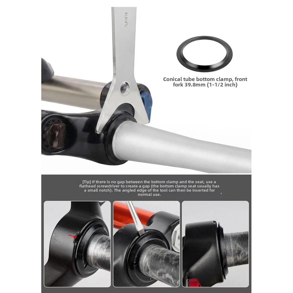 Headset Cup Remover Tool for Straight Tapered Steerer Tubes