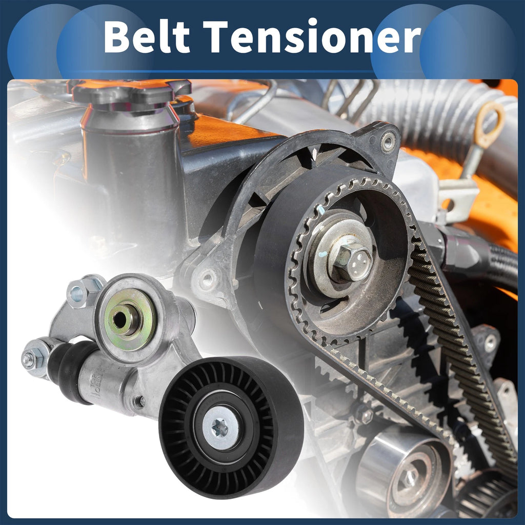 Belt Tensioner Assembly for BMW 5 Series (1996–2003) Replacement Metal 1Pc