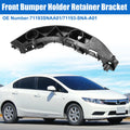 Right Side Front Bumper Mounting Support Bracket for Honda Civic (2006–2011)