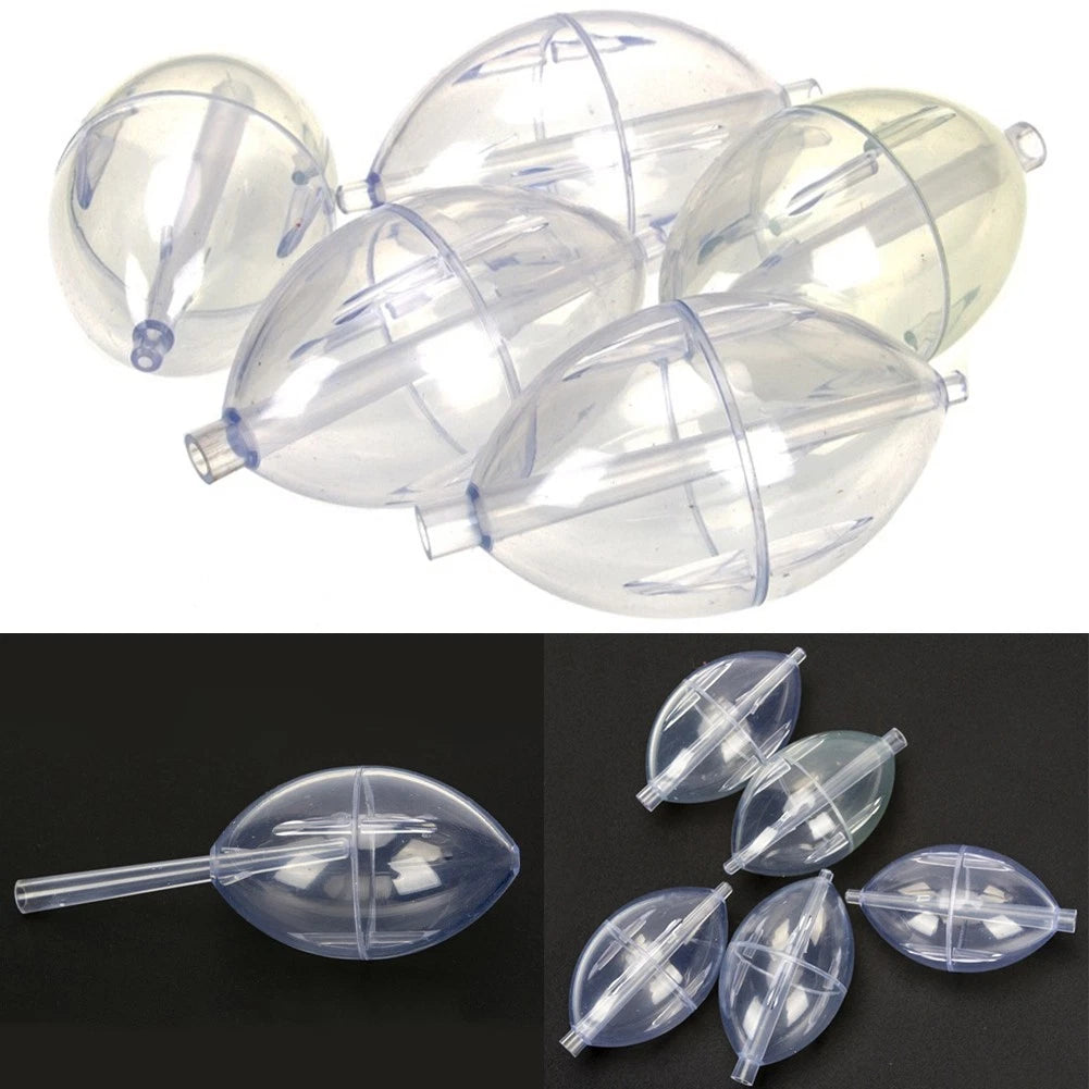 Set of 5 Adjustable Water Bobbers for Precise Casting Weight