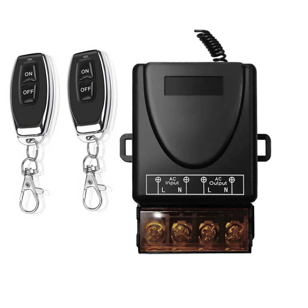 Relay Wireless Remote Control Switch for AC 90-220V 30A (433MHz)