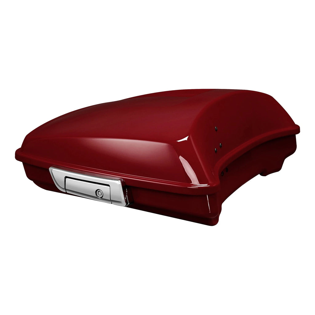 Trunk Pad Mount Rack for Harley Touring Road Glide (2014–2026) Billiard Red