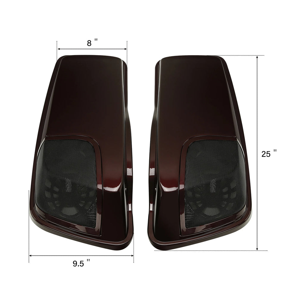 Saddlebag Lids Speaker Grill for Harley Road King (2014–2024)
