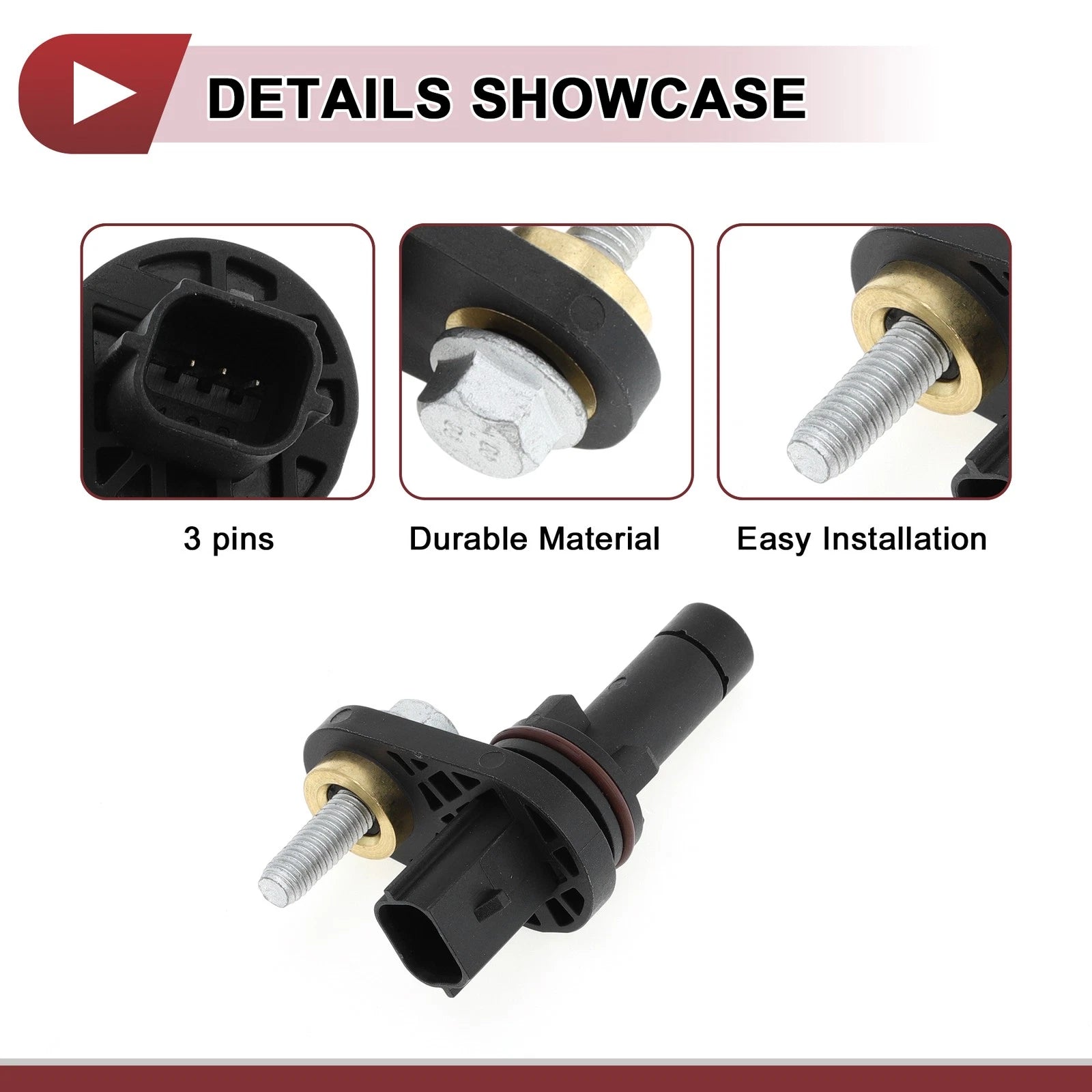 Crankshaft Position Sensor for Chevrolet Equinox Sport 3.6 (2008–2009)