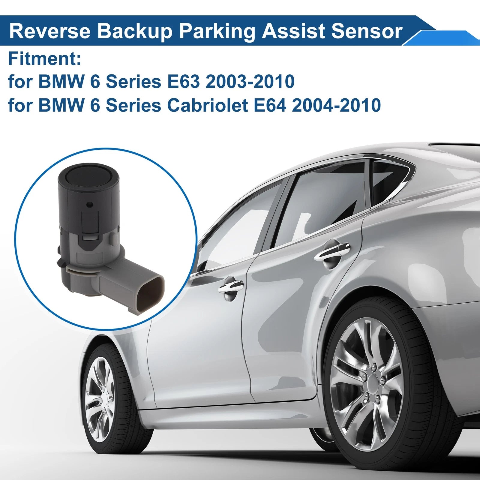 Reverse Backup Parking Sensor for BMW 6 Series E63 (2003–2010) No.66206989154