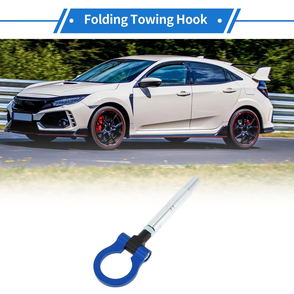 Trailer Ring Eye Towing Hook for Universal Vehicle (Fits Most Models)