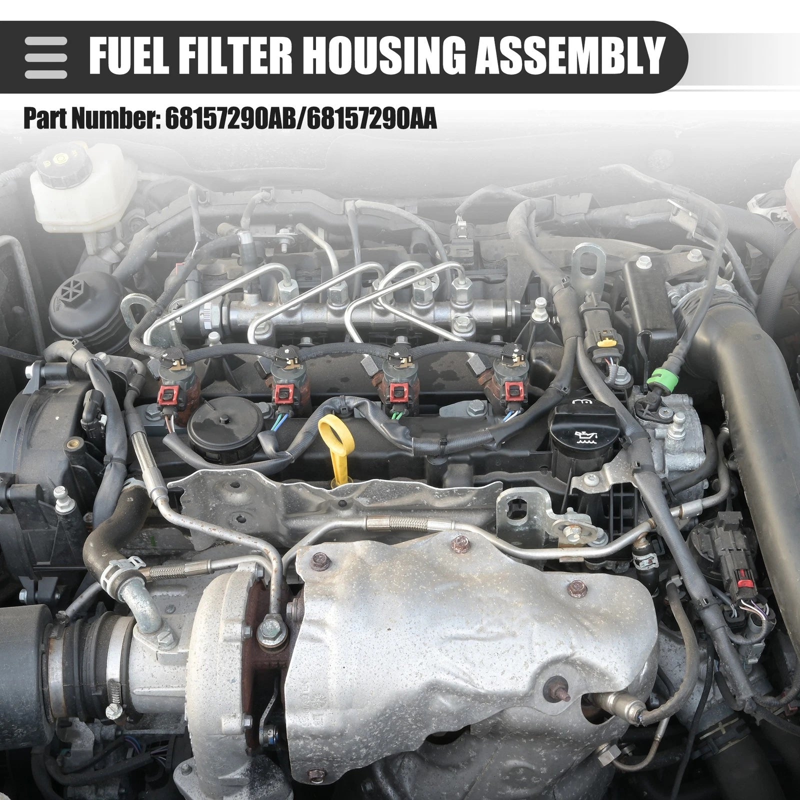 Fuel Filter Housing Assembly for Dodge Ram Pickup (2013–2018)