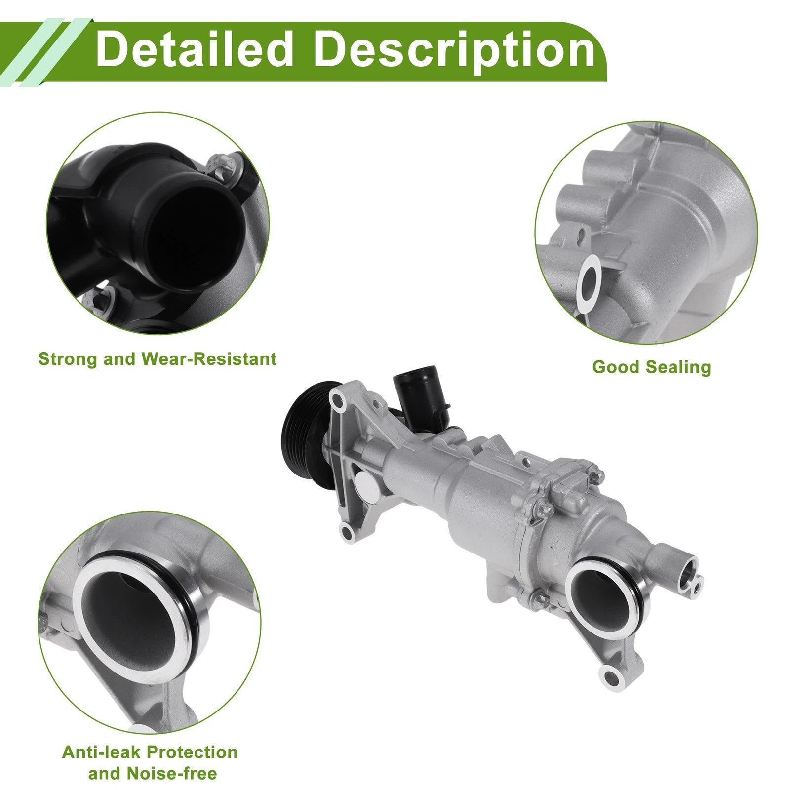 Engine Water Pump Replacement for Mercedes-Benz Metris (2016–2019)