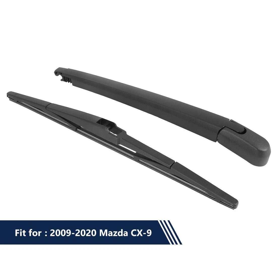 Set of 2 Rear Windshield Wiper Blade Arms 355mm for Mazda CX-9 (2009–2020)