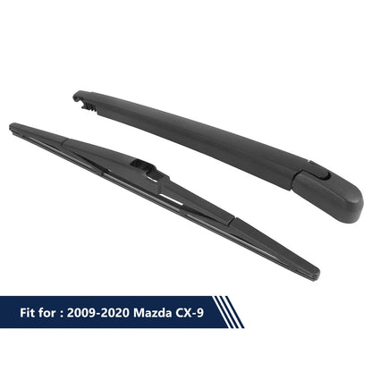 Set of 2 Rear Windshield Wiper Blade Arms 355mm for Mazda CX-9 (2009–2020)