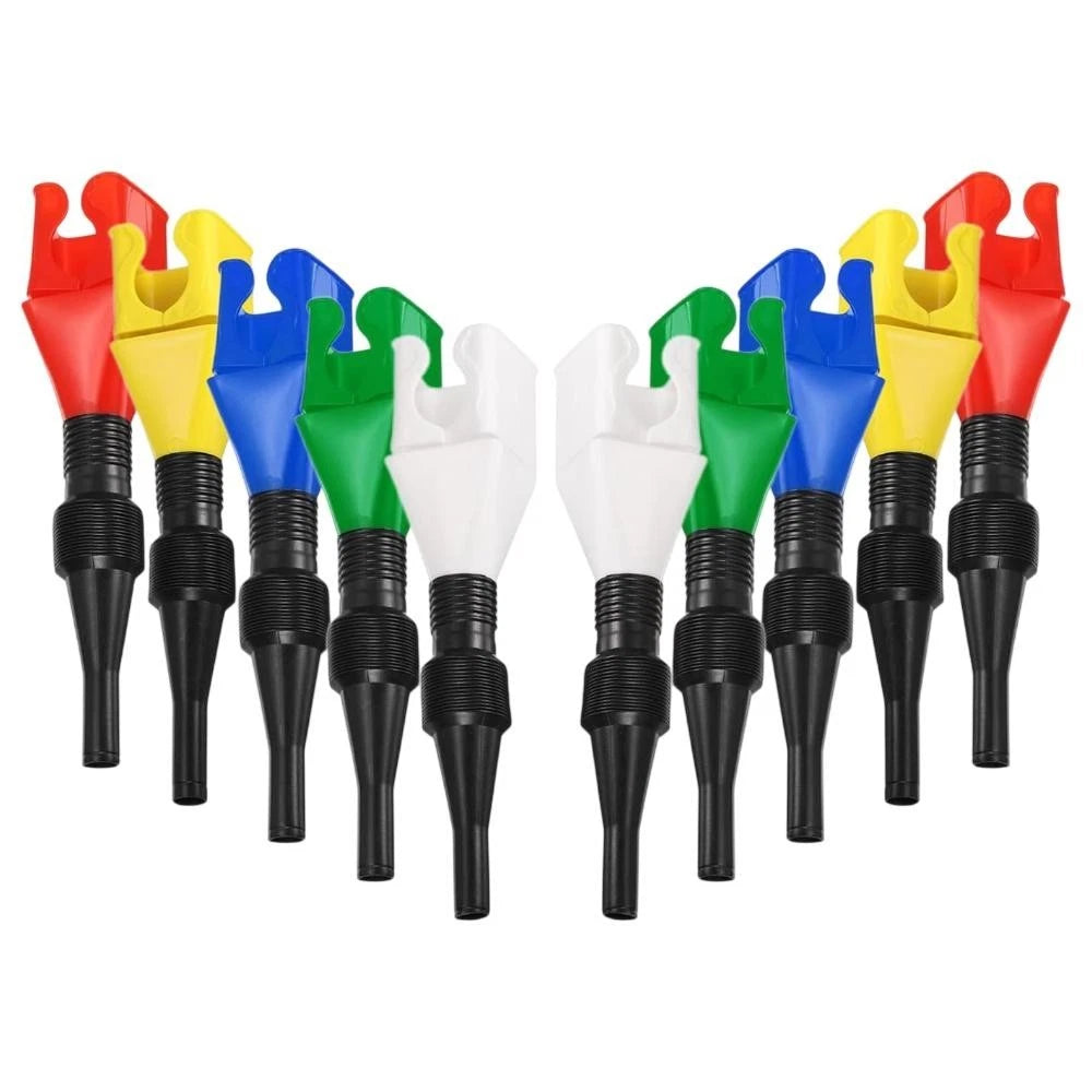 Diverse Application with Multi Purpose 10 pcs Car and Motorcycle Funnels