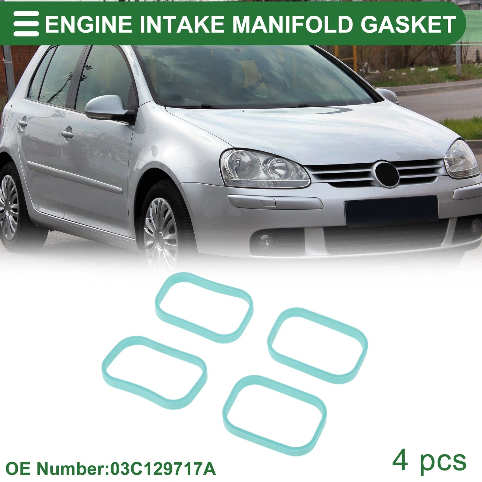 Engine Intake Manifold Gasket Replacement for Volkswagen Golf (2009–2014)