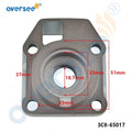 Water Pump Hosing Lower for Tohatsu Outboard 40 50HP (2T, 3 Cylinder) 3C8-65017-0
