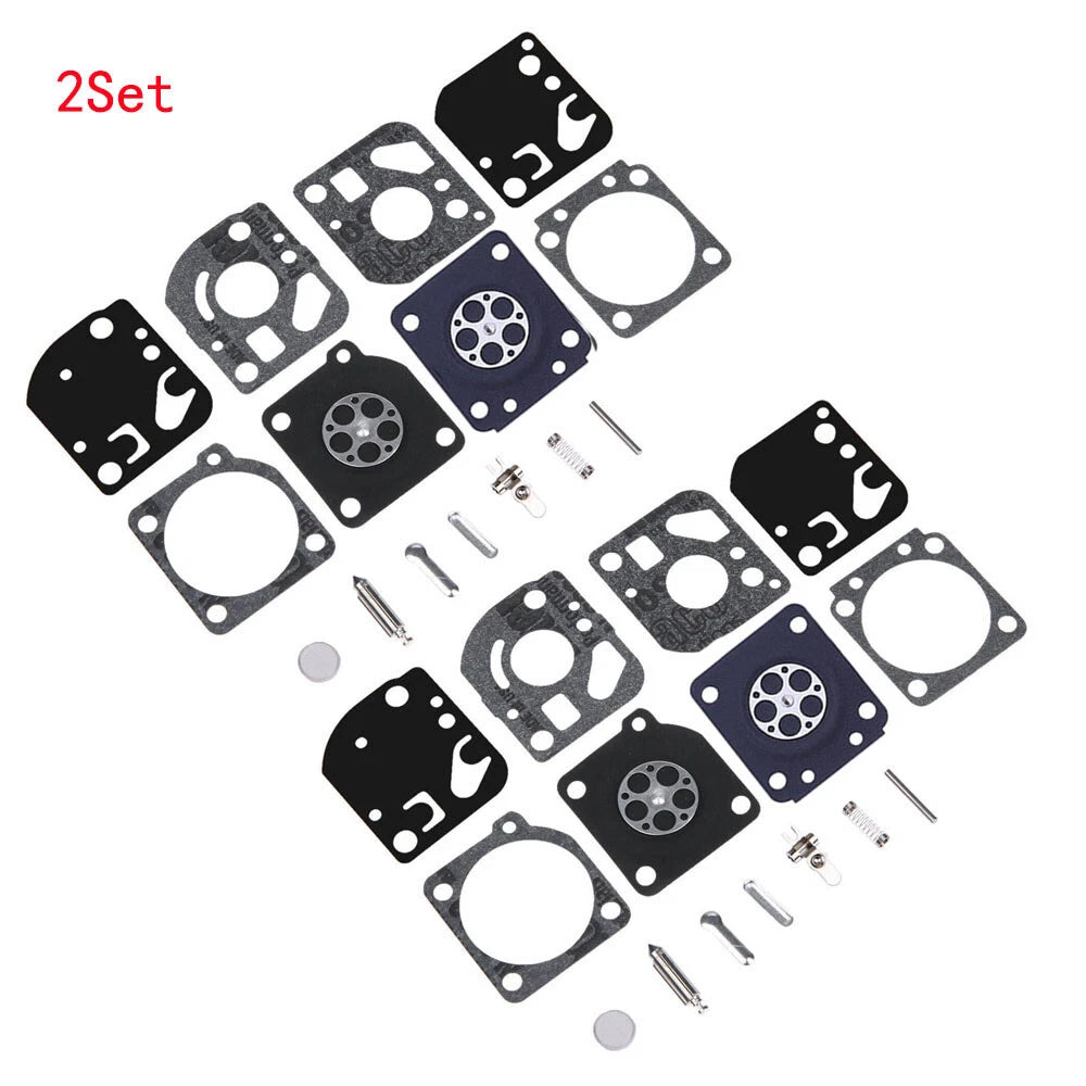 Set of 2 Carburetor Rebuild Kit Diaphragm Gasket for ZAMA C1U RB-29