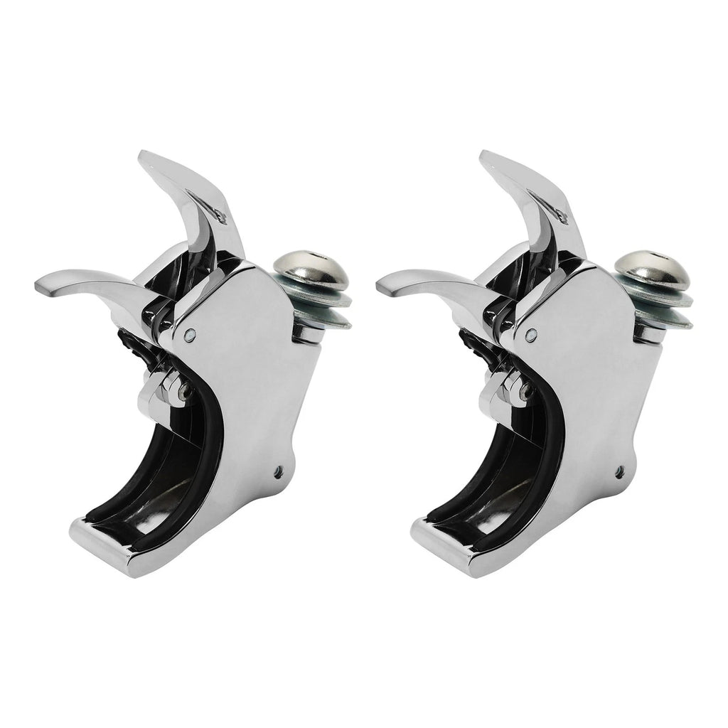 4X 49mm Windshield Clamps for Harley Dyna Fat Bob FXDB