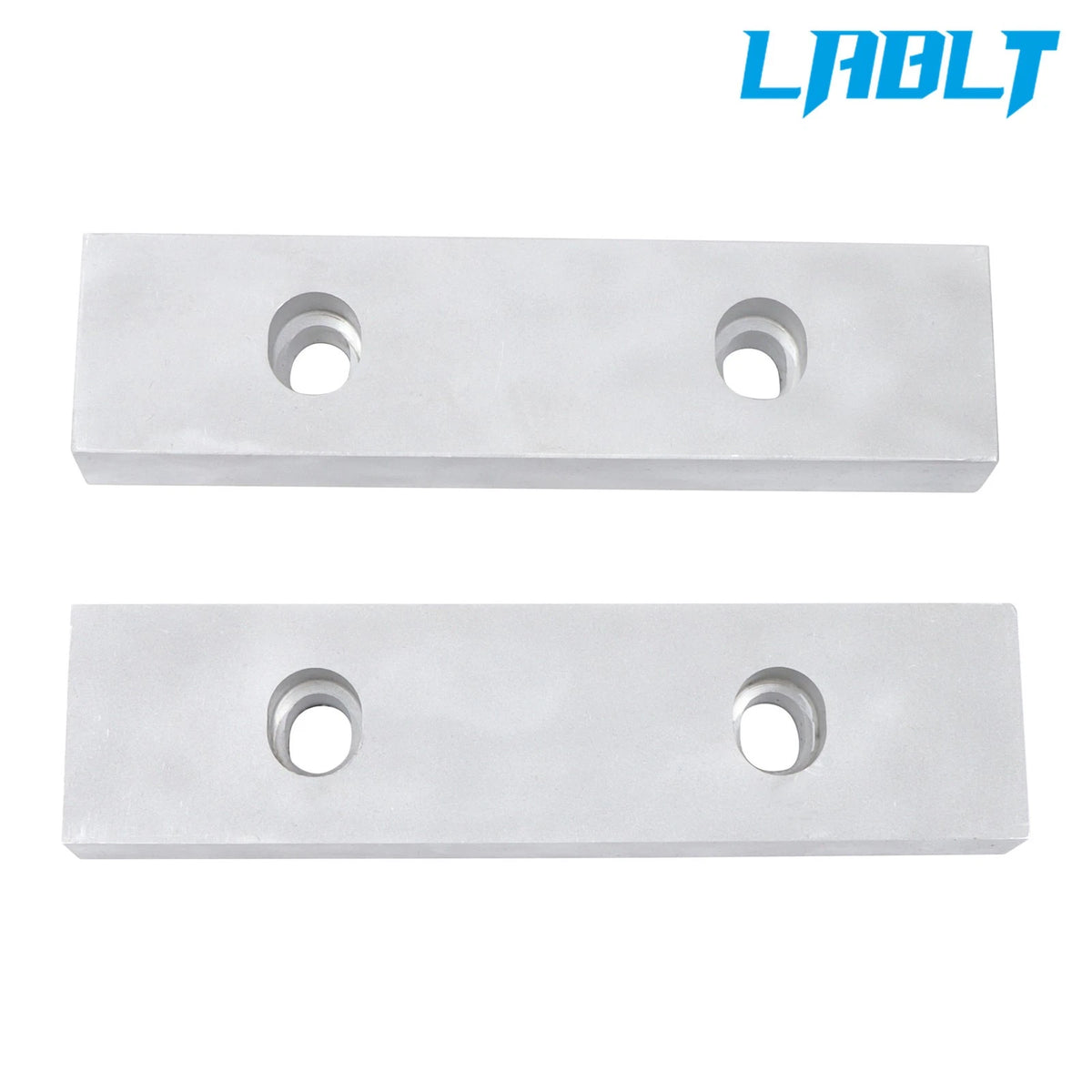 Set of 2 Aluminum Machinable Soft Jaws for 6" Mill Vises