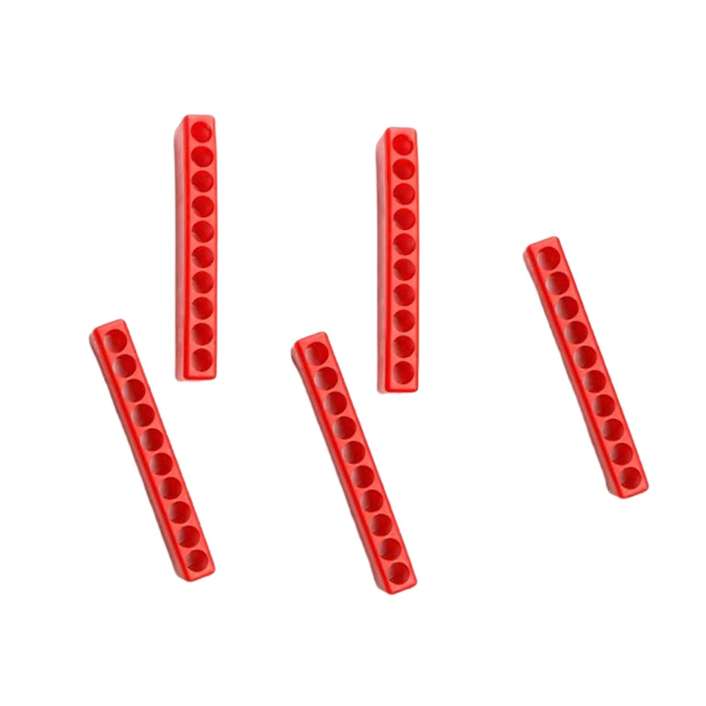 5X Bit Holder 10 Hole 1/4" Hex Shank for Screwdriver Storage