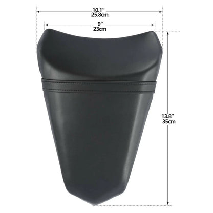Rear Passenger Seat Cushion for Kawasaki Ninja 650 EX650 (2017–2019) Black