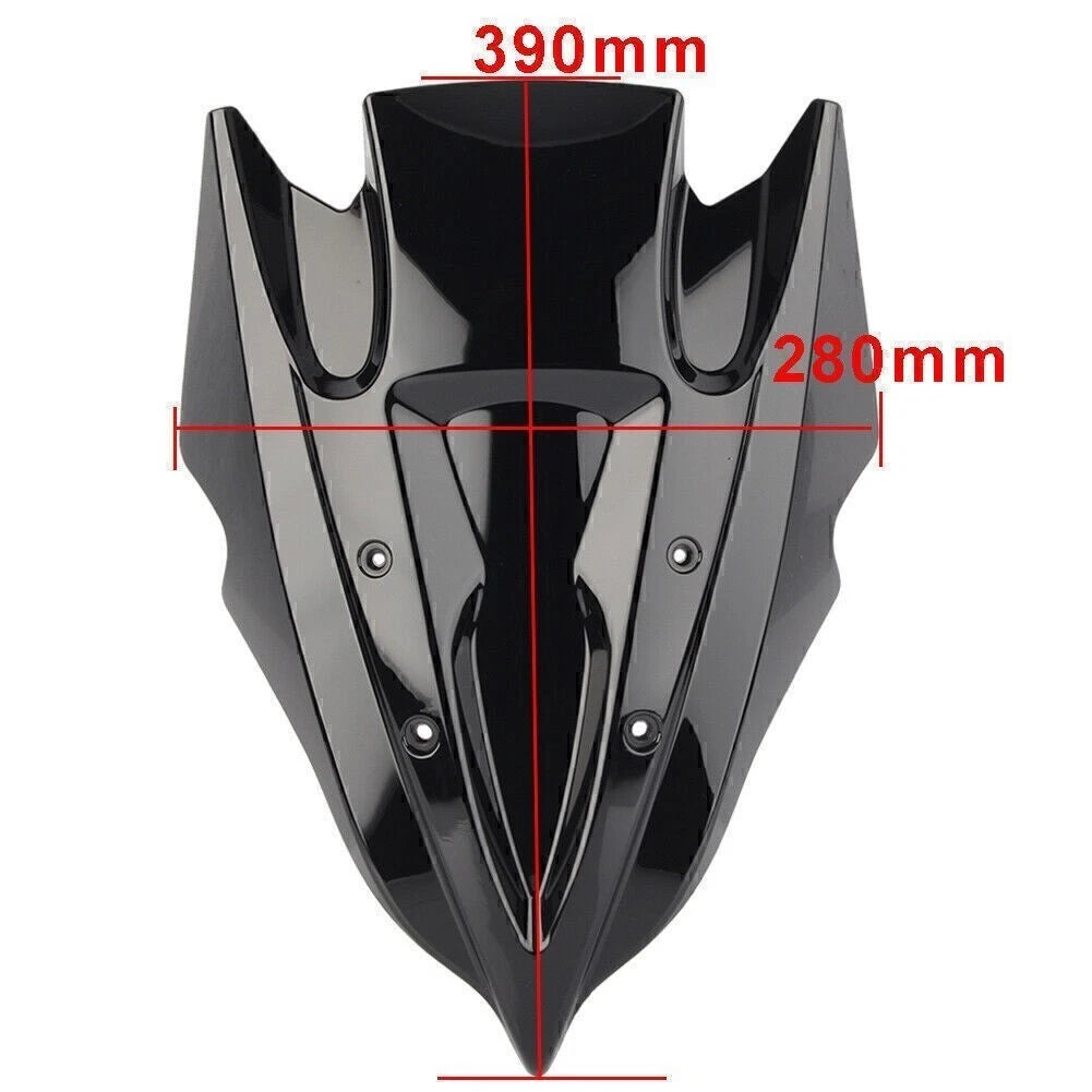 Front Windshield for Kawasaki Z250 Z300 (2013–2017)