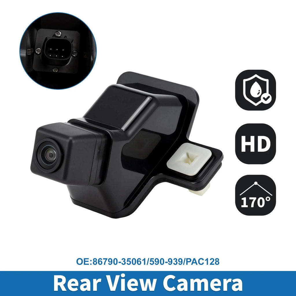 Rear View Backup Reverse Park Assist Camera Replacement for Toyota 4Runner (2016–2021)