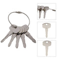 5X Ignition Keys w/Key Ring for Nissan Forklift (Older Models)