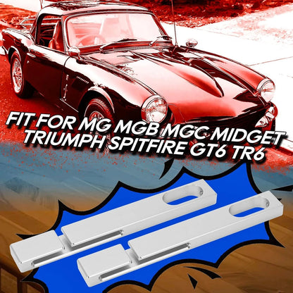 Aluminium Headrest Seat Belt Guide Tidy for MGB MGC GT Spitfire GT6 TR6