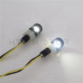 LED Tag Light for Custom Chopper Motorcycle (Black)