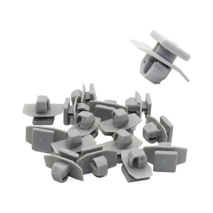 Set of 100 Plastic Clips for Honda Civic and CR-V