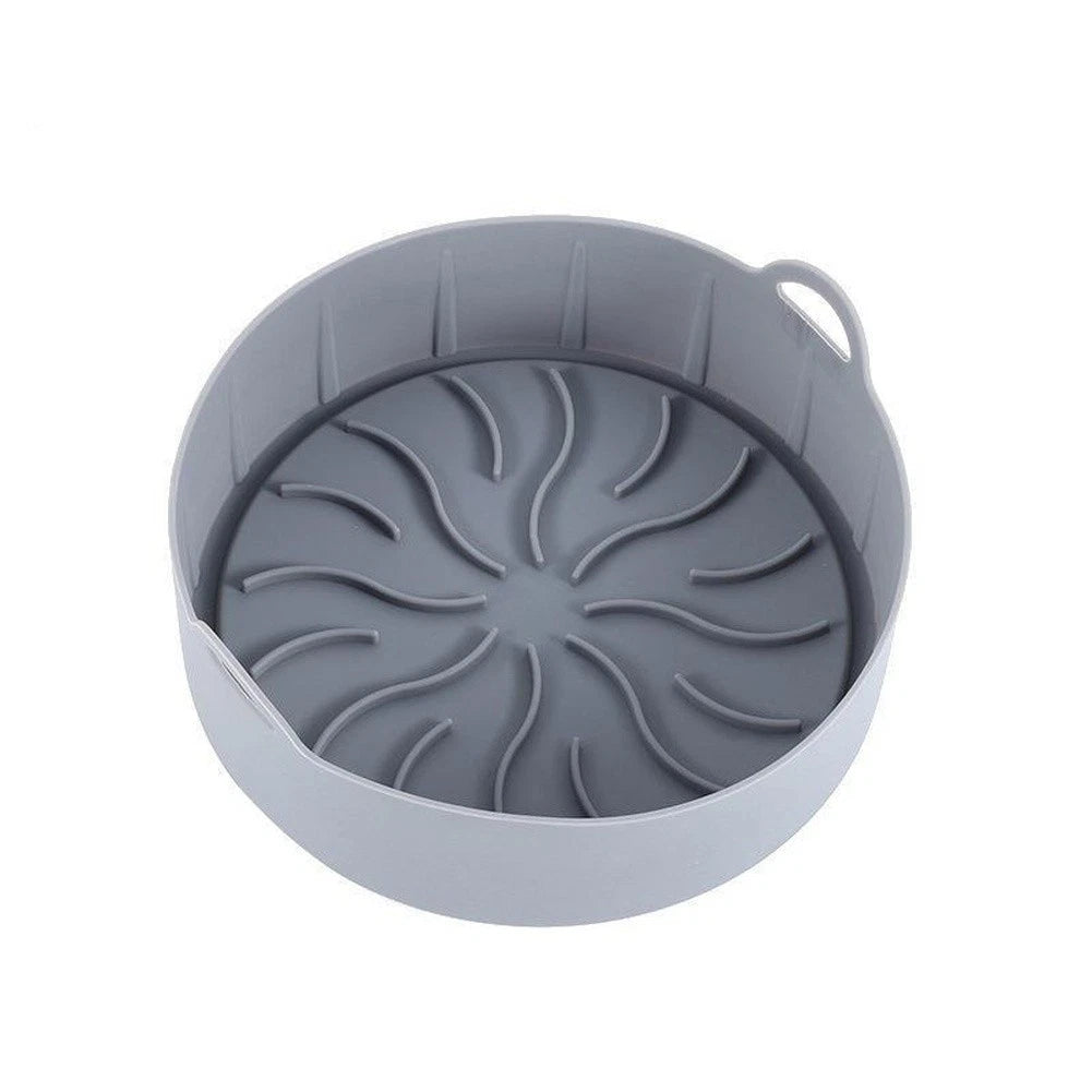 Silicone Liner for Air Fryer 7.4 Inch (19 cm) Grooved Base Design