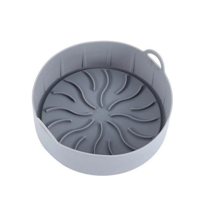 Silicone Liner for Air Fryer 7.4 Inch (19 cm) Grooved Base Design