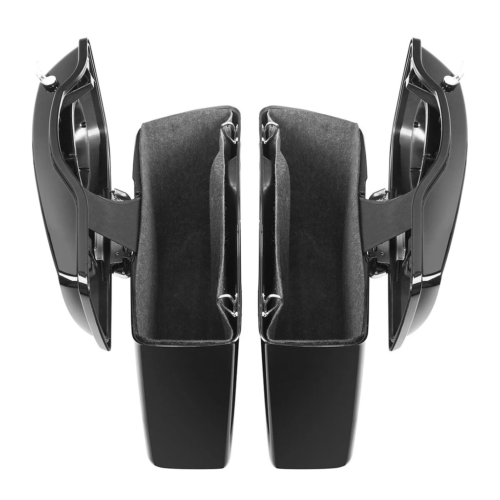 Hard Saddlebag 6x9" Speaker Lids Conversion Bracket for Harley Fatboy (1984–2017)