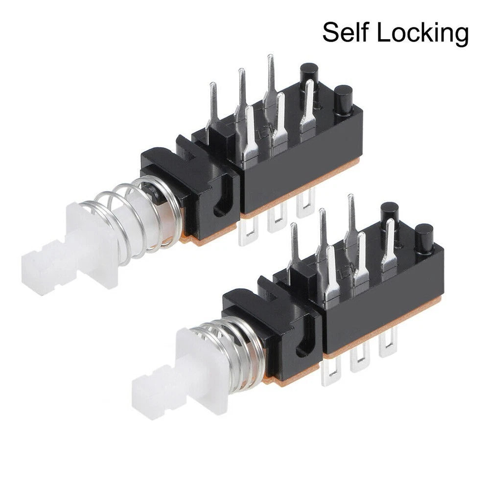 15pcs Push Button Switch 6 Pin for Automotive Applications