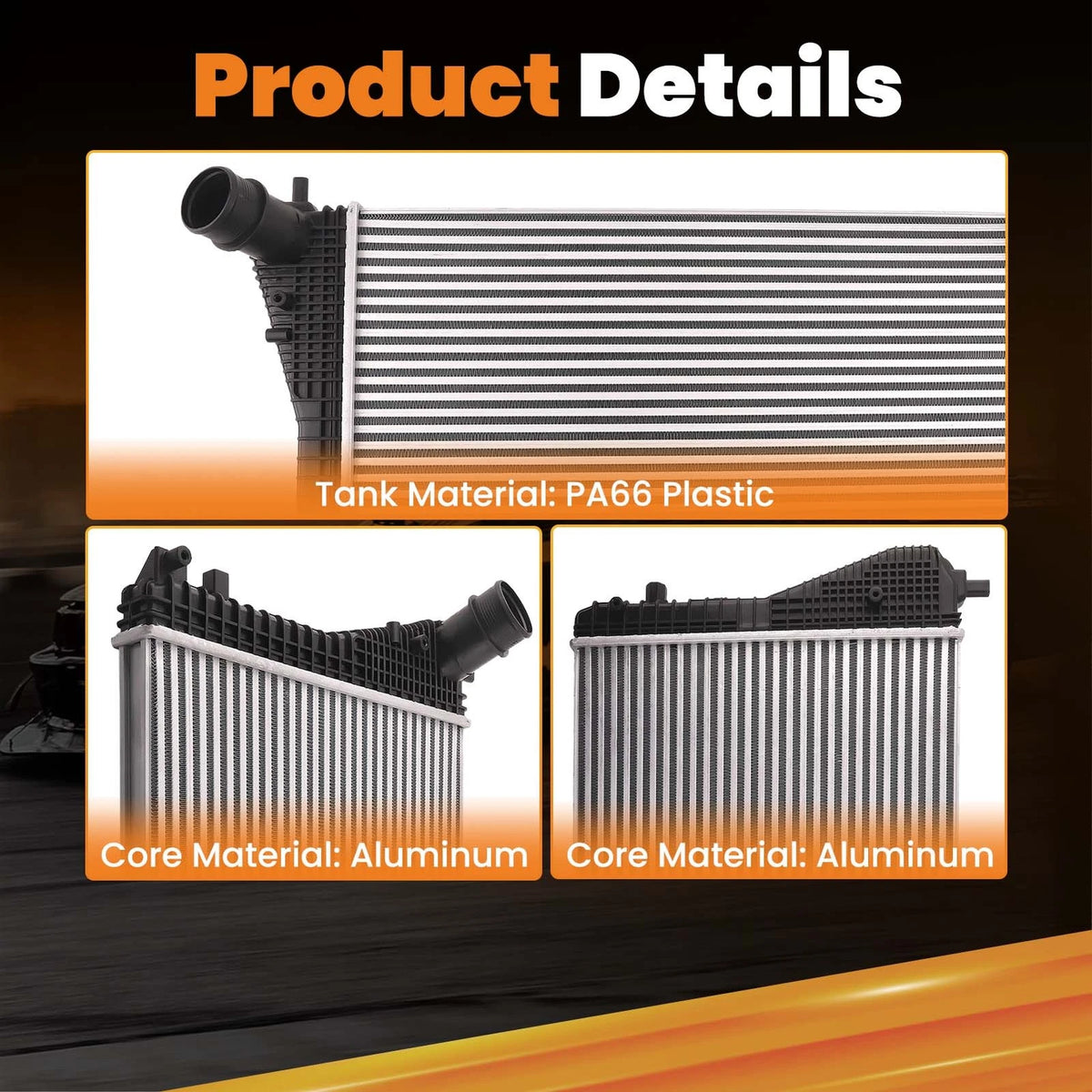 Turbo Intercooler for Audi TT Quattro, VW Passat, Jetta, Beetle (2006–2015) 1K0145803CC