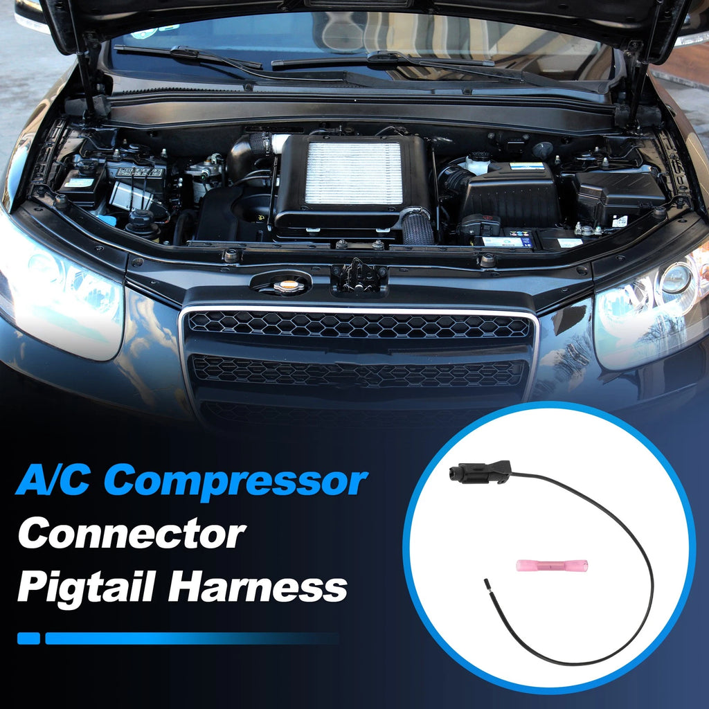 A/C Compressor Connector Pigtail Harness for Hyundai Santa Fe (2001–2006)