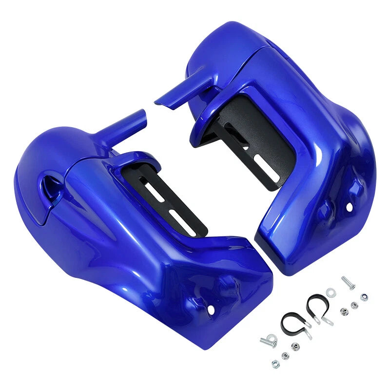 Lower Vented Fairings & Engine Guard for Harley Touring (1997–2008)