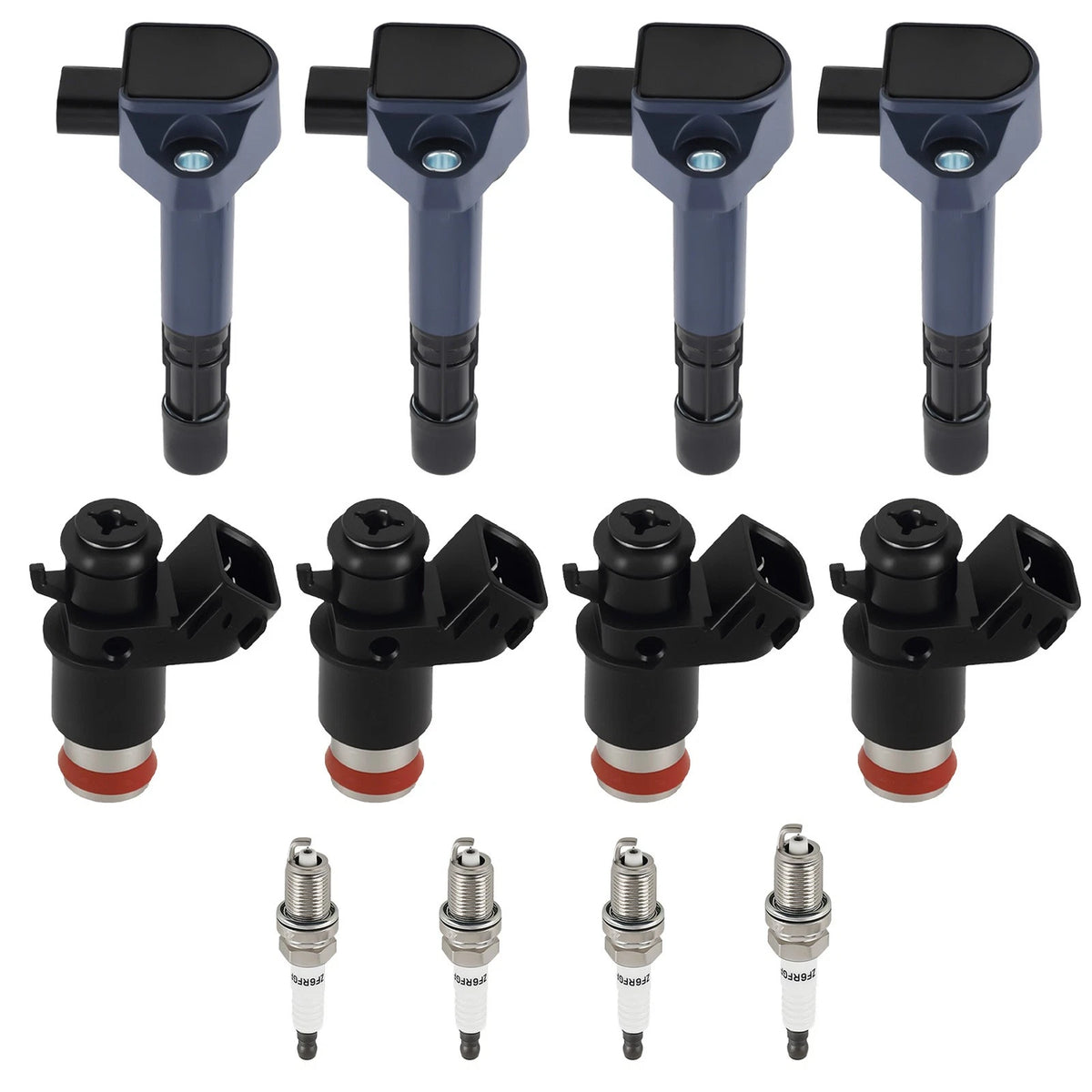 Set of 4 Fuel Injectors for Honda Civic 1.7L (2001–2005)