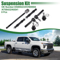 Front Suspension Kit 8pc Tie Rod Ends Replacement for Cadillac Escalade (2007–2014)