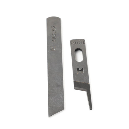 Set of 2 Upper & Lower Knives for Juki MO-6800 Series & Pegasus Overlock