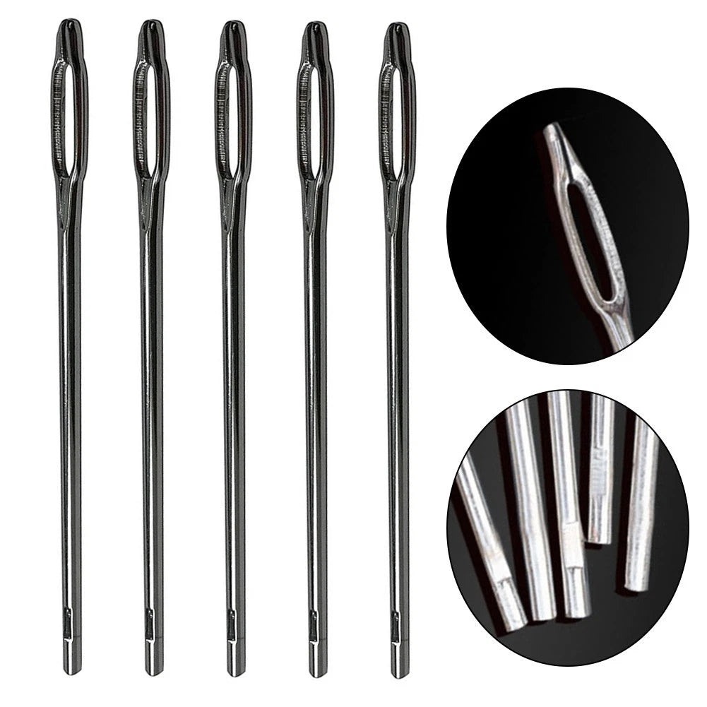 5PCS Split Eye Needle Tools for Auto Repair T-Handle