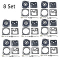 Set of 8 Carburetor Overhaul Kits for Stihl MS440 044 ZAMA RB-36
