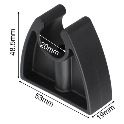 2X Boat Pole Clips for Stabilizing Lights on Marine Vessels