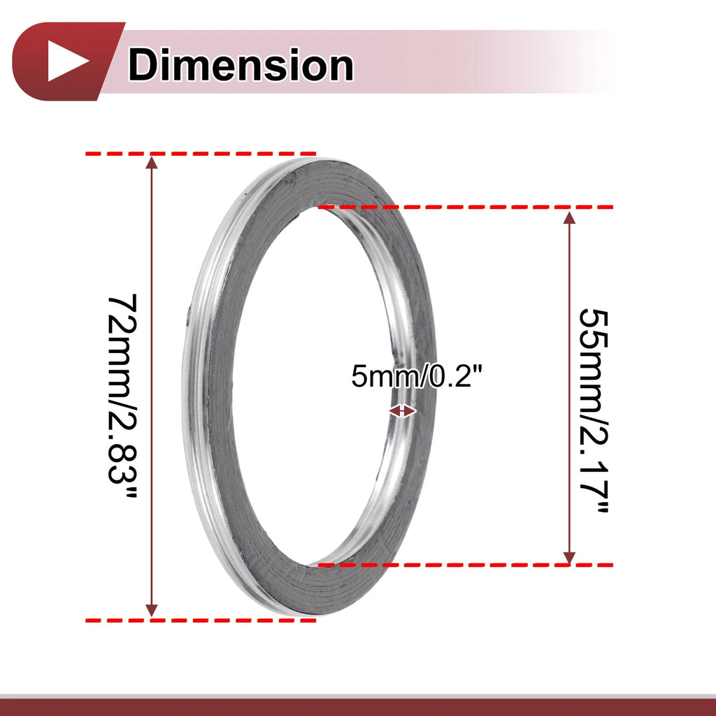 Exhaust Manifold Gasket for (ID 55mm)