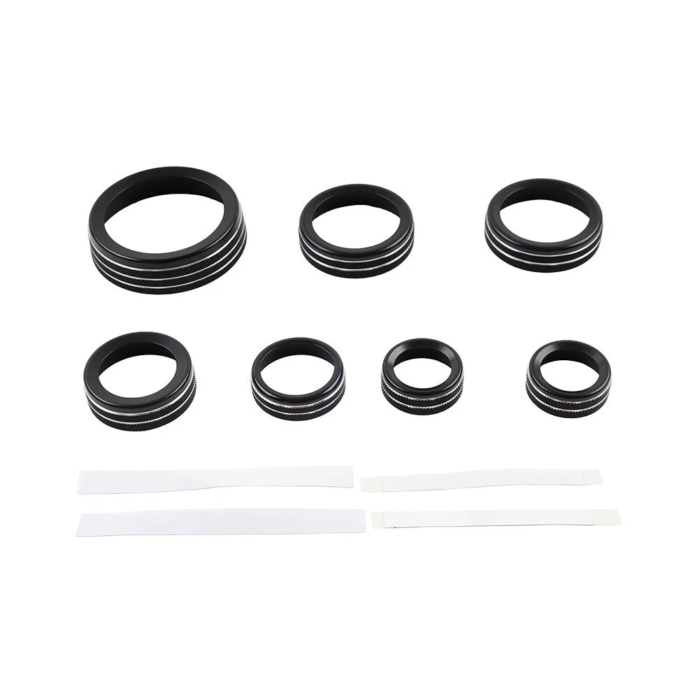 Center Console Switch AC Control Knob Trim Ring for Ford Bronco Sport (2021–2024)