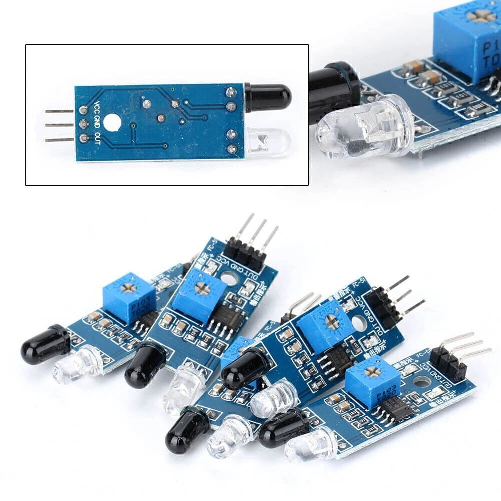 IR Infrared Obstacle Avoidance Sensor Module for Smart Car Robot (3 Pin)