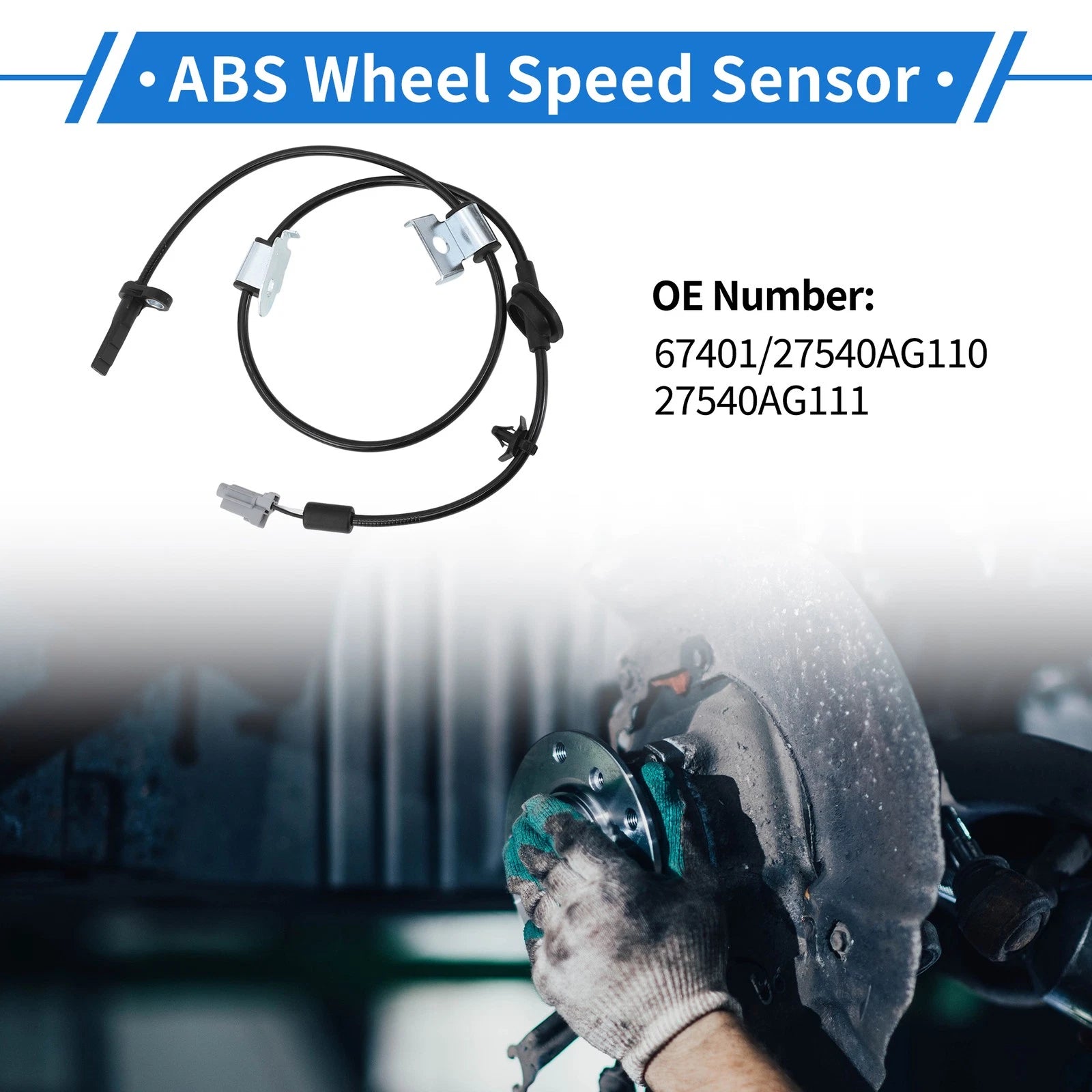 ABS Wheel Speed Sensor Replacement for Subaru Forester (2008–2012)