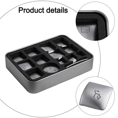 Window Switch Buttons Cover for Mercedes W212 W204 W176 (2010–2016)
